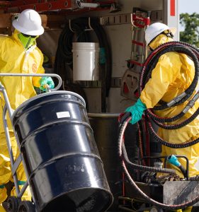 2 People during Hazmat Response
