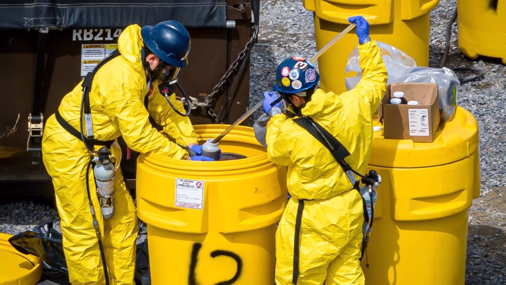 2 People during Hazmat Response